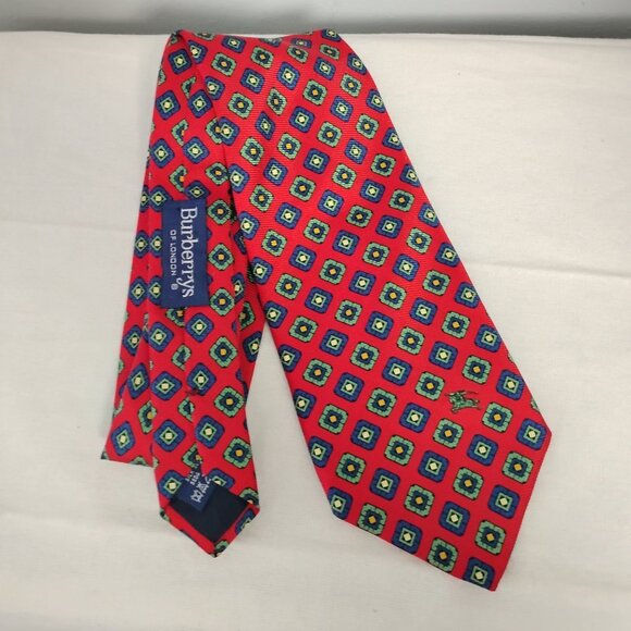 ❤️Mens BURBERRYS of LONDON Prorsum Logo Made in Italy Tie Necktie - Picture 1 of 5